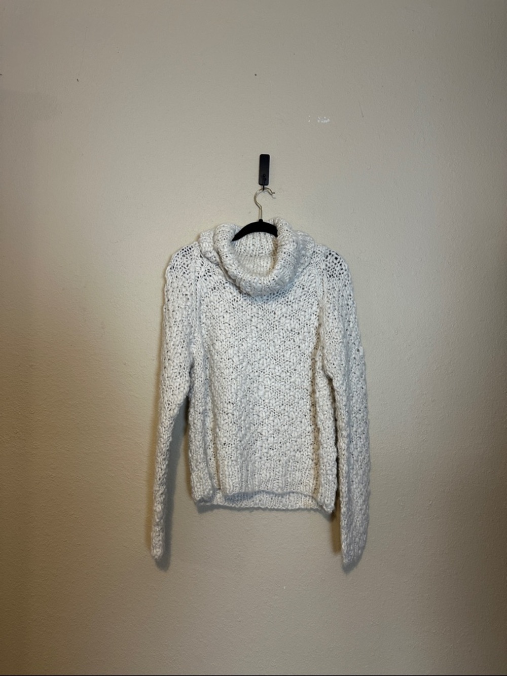 Vivienne Tam Chunky Knitted‎ Turtleneck Sweater Wool Blend Size Large